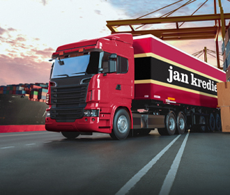 Vrachtwagen - Freightlogistiek - Jan Krediet